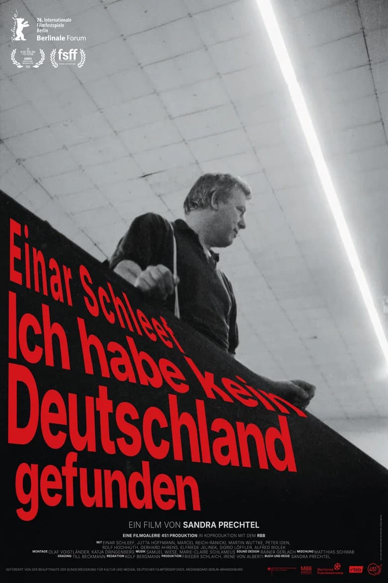 Einar Schleef - No Germany Did I Find